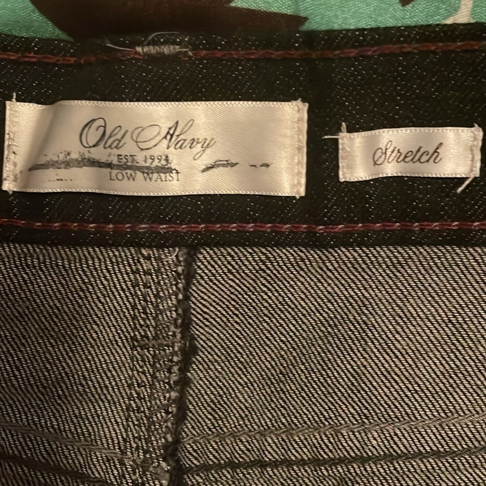 Old Navy dark denim mini skirt size 14 - Picture 3 of 3